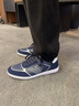 EMPORIO ARMANI/阿瑪尼官方旗艦EA7/男女情侶款輕戶(hù)外拼接綁帶休閑運動(dòng)鞋春夏 MZ069-藏藍色 42 ( IT 8.5 | 42) 曬單實(shí)拍圖