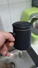 京東京造茶杯便攜式黑陶茶泡茶壺茶杯功夫茶具辦公杯隨身茶壺容量400ml 曬單實(shí)拍圖