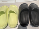 樸西新款EVA踩屎感厚底拖鞋女士居家室內情侶拖鞋男 薄荷綠 37-38 曬單實(shí)拍圖