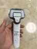 松下（Panasonic）全新小錘子3.0電動(dòng)剃須刀往復式順滑滾輪親膚便攜款刮胡刀Type-c情人節禮物男LM36流光白生日禮物 曬單實(shí)拍圖