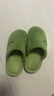樸西秋冬季珊瑚絨簡(jiǎn)約居家保暖女士棉拖鞋室內防滑情侶 薄荷綠 37-38 曬單實(shí)拍圖
