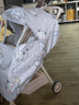 百櫻遛娃車(chē)防風(fēng)罩playkidsX6防雨罩冬季嬰兒丸丫T6保暖罩溜娃推車(chē)通用 升級款：灰色小熊三層夾棉【嬰兒推車(chē)專(zhuān)用】 曬單實(shí)拍圖