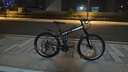 永久兒童折疊山地車(chē)自行車(chē)男款女式初中生青少年單車(chē)黑色26寸24速 曬單實(shí)拍圖