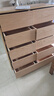 松悅堂ENF級橡木斗柜臥室客廳實(shí)木五斗柜小戶(hù)型收納一體靠墻抽屜床尾柜 5層十斗100厘米長(cháng) 曬單實(shí)拍圖