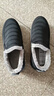 3515冬季棉鞋老北京布鞋輕便防滑加絨保暖爸爸鞋 黑色 43 曬單實(shí)拍圖