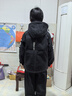 Levi's【小軟殼加絨】李維斯兒童三防風(fēng)衣男女童冬季童裝防風(fēng)保暖外套 黑美人 150 /72 【建議身高140-152cm】 曬單實(shí)拍圖