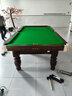 星牌（XING PAI）臺球桌標準桌球臺家用臺球桌中式黑八球廳事企業(yè)單位XW118-9A 曬單實(shí)拍圖