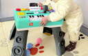 費雪（Fisher-Price）春節新年禮物送禮早教數字顏色玩具-費雪智玩時(shí)尚音樂(lè )學(xué)習桌HTJ66 曬單實(shí)拍圖