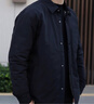 九牧王鴨絨襯衫羽絨服外套男2025冬季新款保暖時(shí)尚百搭夾克上衣 時(shí)尚版+黑色+TD1D60119 XL 180/100A(52) 【充絨量56g】 曬單實(shí)拍圖
