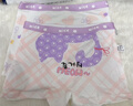 莫代爾兒童內褲女童100%純棉底襠a類(lèi)女孩學(xué)生10A抑菌平角短褲寶寶中大童 曬單實(shí)拍圖