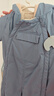 戴維貝拉【商場(chǎng)同款】嬰兒衣服棉服冬季夾棉連體衣男女寶寶外出服 曬單實(shí)拍圖