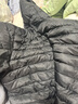 NORYBRAND【紅品】戶(hù)外輕量透氣90白鴨絨排骨內膽防鉆絨羽絨服 城市通勤 黑色 XL 曬單實(shí)拍圖