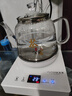 FUNORK全自動(dòng)上水電熱燒水壺玻璃燒水器茶臺專(zhuān)用一體茶桌茶幾保溫泡茶具抽水電茶爐 1L 底部上水 - 白色 曬單實(shí)拍圖