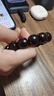 今夕招財紫金鼠手串菩提子直切桶珠半實(shí)心籽繞指柔佛珠文玩男女士手鏈 曬單實(shí)拍圖