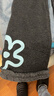 MiniPeace太平鳥(niǎo)童裝冬新女童針織長(cháng)褲FBGHF4381 籽黑色(冬款加絨） 150 曬單實(shí)拍圖