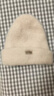 玖慕（JIUMU）純羊絨保暖毛線(xiàn)帽秋冬針織帽冷帽冬帽冬天戶(hù)外護耳防寒帽子女冬季 曬單實(shí)拍圖
