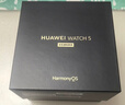 華為（HUAWEI）手表WATCH 5【咨詢(xún)享優(yōu)惠】智能運動(dòng)健康eSIM獨立通話(huà)血氧呼吸體溫監測風(fēng)險評估男女朋友禮物4Pro 46mm銀河紫丨灰紫色素皮復合表帶【皮表帶+貼膜】 曬單實(shí)拍圖