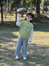 嘟嘟家兒童春季長(cháng)袖套裝男童百搭三件套春裝女童透氣打底衫休閑卡通馬甲 牛油果綠 100 曬單實(shí)拍圖