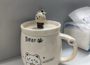 品喻（PINYU）杯子陶瓷馬克杯咖啡杯高顏值帶蓋勺創(chuàng  )意水杯茶杯男女家居館卡通熊 曬單實(shí)拍圖