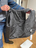 雪中飛男士羽絨馬甲秋冬休閑加厚保暖簡(jiǎn)約90鴨絨羽絨馬甲男 黑色 (175) 曬單實(shí)拍圖