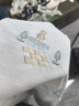 全棉時(shí)代嬰兒針織包巾純棉抱被新生兒薄空調被蓋毯包被和平城堡90cm×90cm 曬單實(shí)拍圖