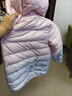 小馬寶莉女童輕薄羽絨服秋冬保暖外套2025新款兒童漸變連帽童裝 天藍 150 曬單實(shí)拍圖