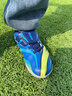安踏童鞋兒童足球鞋小童鞋2024年秋季新款3-6歲運動(dòng)鞋專(zhuān)業(yè)兒童足球鞋 海寂藍/黑/熒光射頻綠-1 32 碼 曬單實(shí)拍圖
