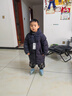 巴拉巴拉童裝兒童羽絨服女男童2025新款冬中長(cháng)款加厚保暖外套純色連帽衣服 曬單實(shí)拍圖