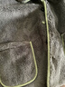 芬騰睡衣男雙面暖絨防靜電新款保暖翻領(lǐng)開(kāi)衫寬松情侶家居服 曬單實(shí)拍圖