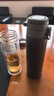 膳魔師（THERMOS）【日本本土版】手提保溫杯大容量男女保冷水杯子JOS深灰色750ml 曬單實(shí)拍圖