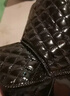 啄木鳥(niǎo)東北雪地靴女防水冬季2025年新款加絨加厚面包棉鞋百搭亮面短靴女 黑色 38 曬單實(shí)拍圖