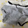 自由系純棉內褲女士全棉中腰10A抑菌少女生蕾絲印花女式無(wú)痕三角短褲衩 曬單實(shí)拍圖