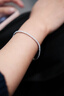 APM Monaco網(wǎng)球手鏈時(shí)尚情侶送女友閨蜜禮物高級感手鐲生日禮物女生新年禮物 銀色（咨詢(xún)客服下單享100元E卡） M 曬單實(shí)拍圖
