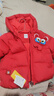 巴拉巴拉童裝兒童羽絨服男童女童2025新款春裝拜年服紅色國風(fēng)寶寶外套加厚 曬單實(shí)拍圖