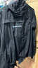 艾倫伯頓運動(dòng)套裝男新款跑步訓練服騎行速干衣外套健身戶(hù)外登山防風(fēng)衣秋季 黑色兩件套【運動(dòng) 防風(fēng)】 XL (130-145斤可單件換貨) 曬單實(shí)拍圖