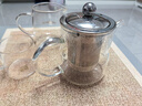 金灶（KAMJOVE） 茶水分離泡茶壺飄逸杯 花茶壺  不銹鋼過(guò)濾花茶壺耐熱玻璃茶具 A-04【360ml】 曬單實(shí)拍圖
