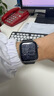 Apple/蘋(píng)果WatchS11智能手表GPS款42毫米深空灰色鋁金屬表殼黑色運動(dòng)型表帶S/M 曬單實(shí)拍圖