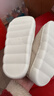9i9月子鞋冬加厚加絨軟底孕產(chǎn)婦拖鞋厚底包跟防滑家居鞋38/39A134 曬單實(shí)拍圖