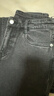 MO&Co.牛仔褲棉質(zhì)重工做舊洗水高腰中線(xiàn)微喇及地黑色牛仔褲摩安珂 牛仔黑色-第2批 XS 25 曬單實(shí)拍圖