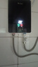 美的多采即熱式電熱水器家用小型恒溫速熱衛生間過(guò)水熱洗澡免儲水 7000W （墨石黑）+漏保開(kāi)關(guān) 曬單實(shí)拍圖