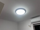 惠普LED吸頂燈浴室衛生間防水燈臥室陽(yáng)臺過(guò)道走廊燈具戶(hù)外三防燈 三防燈23cm白光（3-8平） 曬單實(shí)拍圖