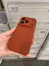 古萌【美國進(jìn)口】適用蘋(píng)果17promax手機殼新款iPhone16秋冬氛圍感液態(tài)硅膠保護套15相機按鍵14鏡頭紅色 【磚紅色】美國進(jìn)口液態(tài)丨軟糯絲滑丨親膚手感 iPhone 17 Pro 曬單實(shí)拍圖