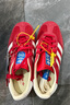 阿迪達斯（adidas）（adidas）三葉草男女鞋GAZELLE INDOOR低幫休閑鞋IF1808紅白35.5 曬單實(shí)拍圖
