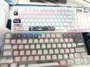 狼蛛（AULA）S98機械鍵盤(pán)有線(xiàn)/藍牙/無(wú)線(xiàn)三模連接Gasket結構插拔2U0游戲辦公鍵盤(pán)98配列 【無(wú)線(xiàn)版】S98小拽貓-混光 紅軸 曬單實(shí)拍圖