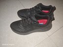 斯凱奇（Skechers）男鞋秋冬新款厚底工作皮鞋黑色耐臟緩震休閑運動(dòng)鞋子男百搭通勤鞋 曬單實(shí)拍圖