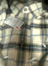 優(yōu)衣庫男女裝法蘭絨格子襯衫長(cháng)袖襯衣薄外套481225 481225/30淺米色 L 曬單實(shí)拍圖