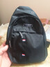 男士胸包戶(hù)外運動(dòng)小挎包休閑時(shí)尚牛津布單肩斜挎包男包胸前小背包 黑色BJ506-1 曬單實(shí)拍圖