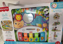 費雪（Fisher-Price）新生兒見(jiàn)面禮玩具春節新年禮物送禮-新版升級炫彩鋼琴健身器HXV97 曬單實(shí)拍圖