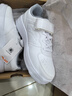安踏童鞋小白鞋兒童運動(dòng)鞋男女同款春季新品白色低幫板鞋學(xué)生休閑鞋子 【店長(cháng)推薦】白/霧灰8088-4（男女同款） 33 鞋內長(cháng)20.5cm 曬單實(shí)拍圖