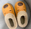 ECAC卡皮巴拉兒童棉拖鞋男童冬季外穿寶寶室內防水保暖毛絨親子棉拖女 棕色【卡皮巴拉/防水防污】 34 -35【推薦腳長(cháng)21cm穿】 曬單實(shí)拍圖
